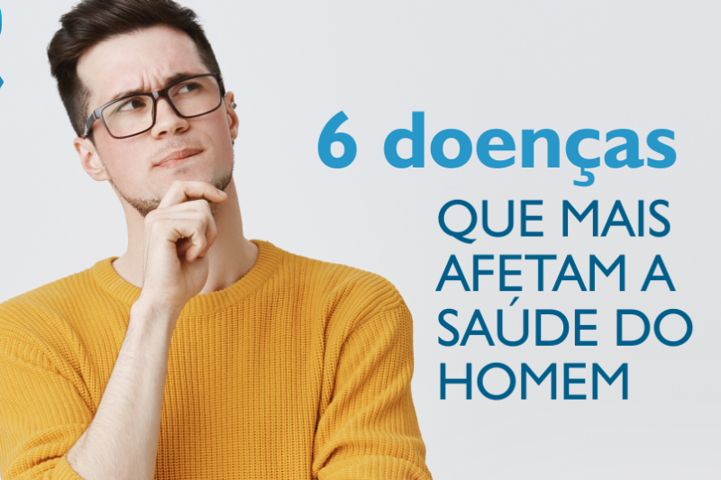 Imagem de 6 Doenças que Mais Afetam os Homens