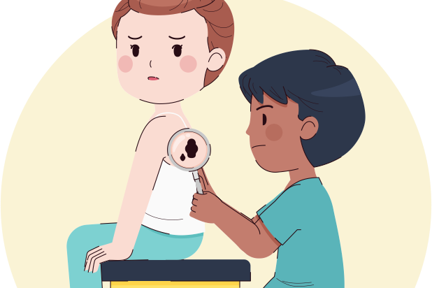 Imagem de Tipos de Biópsia para Doenças da Pele