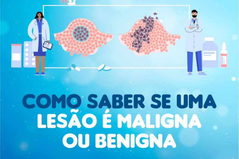 Imagem de Lesão Maligna ou Benigna